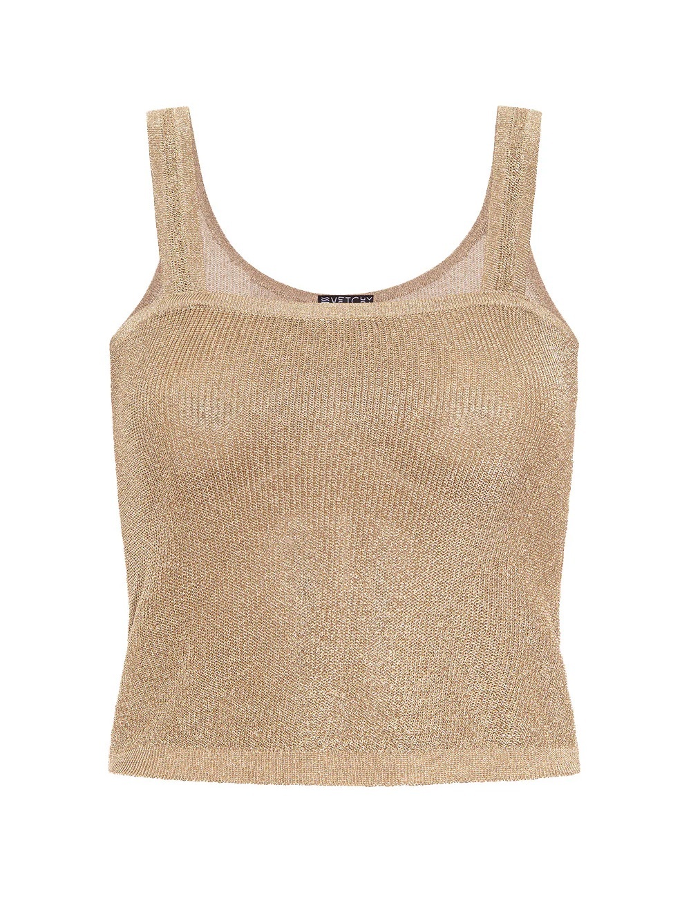 Vetchy Bronze Neck Tank Top